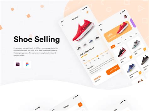 shoe selling app.